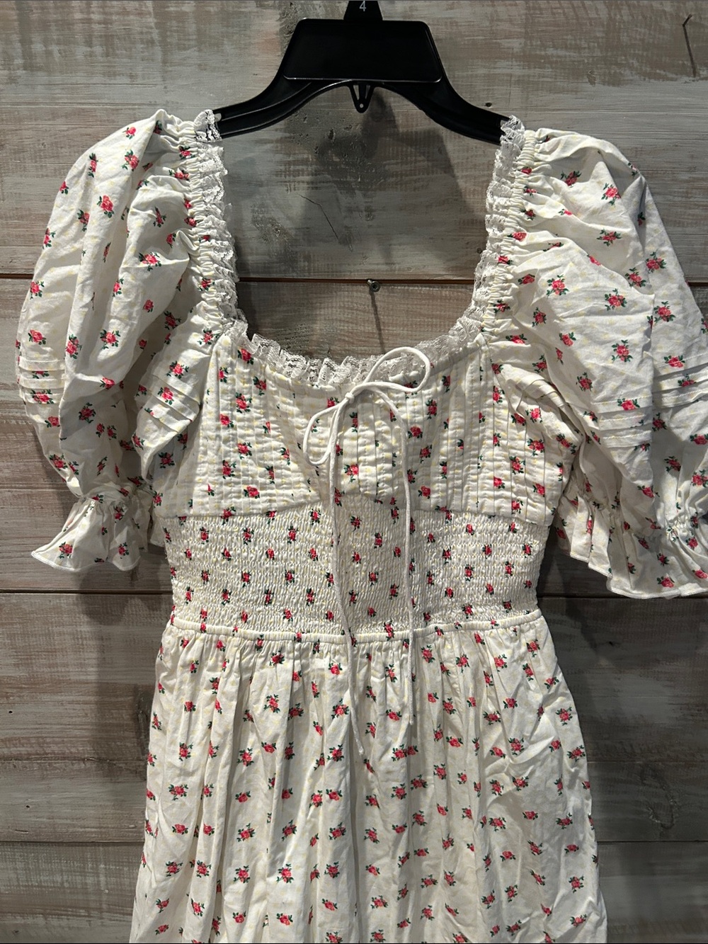NWOT For Love & Lemons Guisti Floral Midi Dress size S SAMPLE Piece - Picture 10 of 15